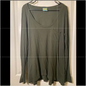 C&C California co. Long sleeve shirt-olive green